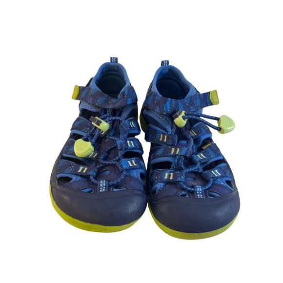 Kids Blue Keen Waterproof Sandals Size 12 Preowned - Picture 1 of 5